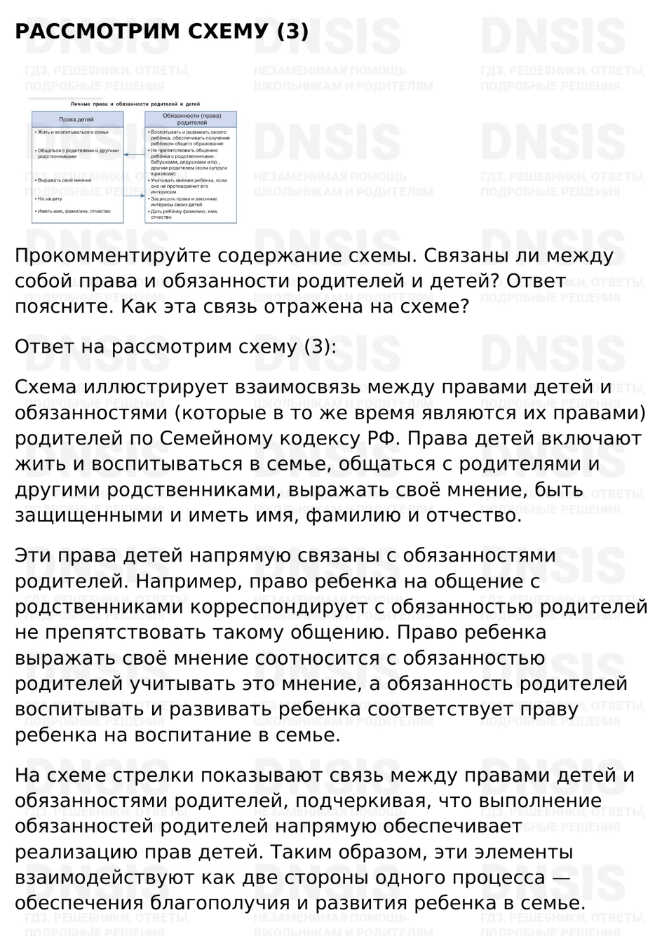 ГДЗ §14 - Рассмотрим Схему (3). Обществознание 7 класс. Учебник -  Боголюбов, Лазебникова, Половникова | DNSIS авторские ГДЗ